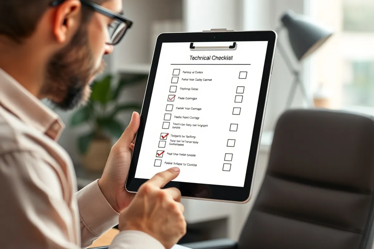 Ranking audit findings by impact and effort.